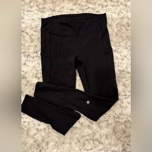 Black Lululemon align leggings w pockets